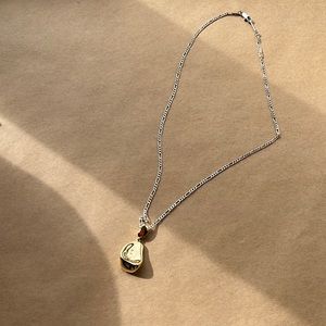 Jenny Bird Thea Pendant in Two-Tone
